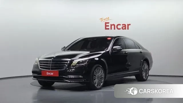 Mercedes-Benz S-Class W222 2018 Черный из Кореи