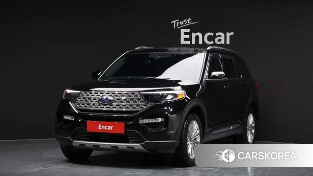 Ford Explorer 6th Generation 2023 Черный из Кореи