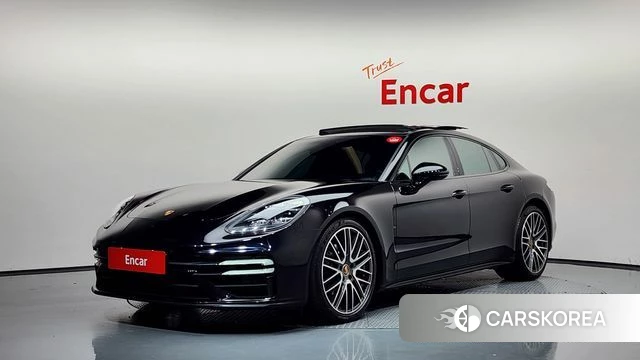 Porsche Panamera (971) 2021 Черный из Кореи