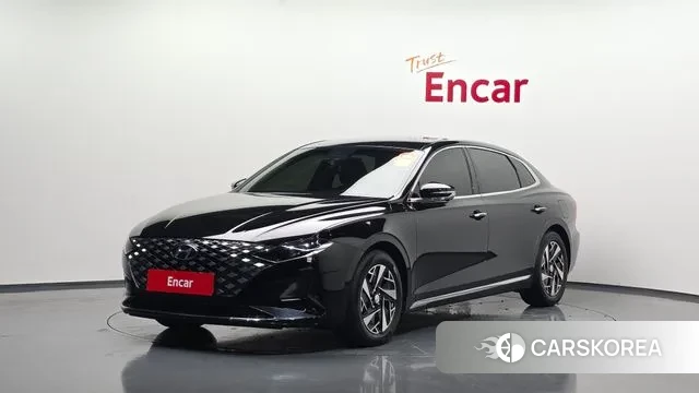 Hyundai The New Grandeur IG Hybrid 2021 Черный из Кореи