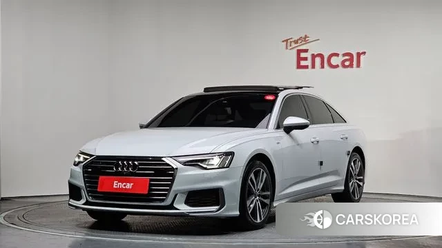 Audi A6 (C8) 2020 Белый из Кореи
