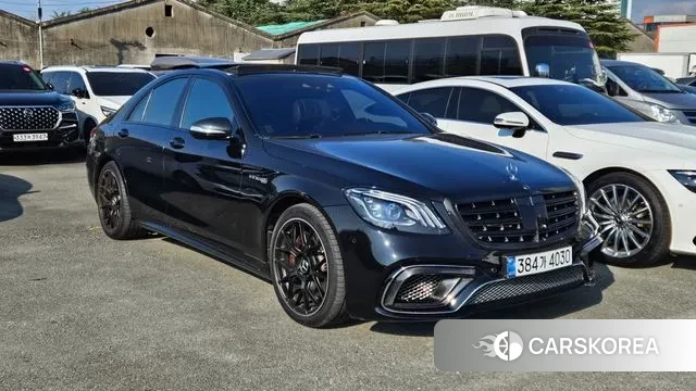 Mercedes-Benz S-Class W222 2018 Черный из Кореи