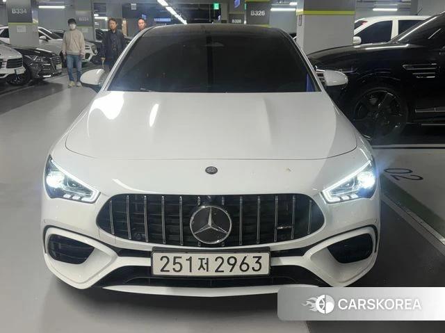 Mercedes-Benz CLA-Class C118 2025 Белый из Кореи