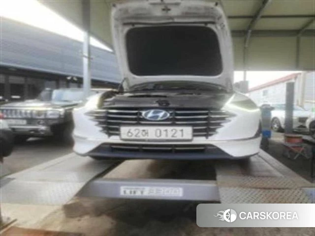 Hyundai Sonata (DN8) 2019 Белый из Кореи