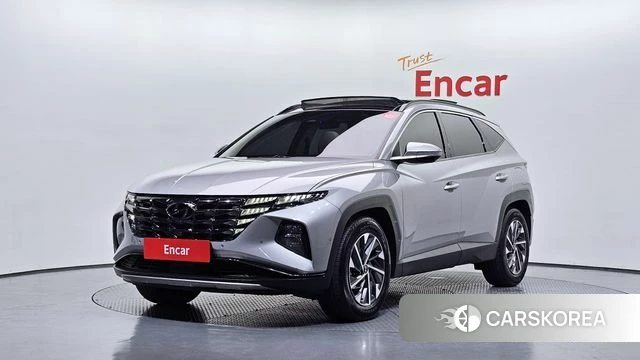 Hyundai Tucson Hybrid (NX4) 2021 Серебристо-серый из Кореи
