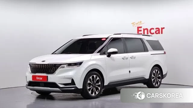 Kia Carnival 4th generation 2021 Белый из Кореи