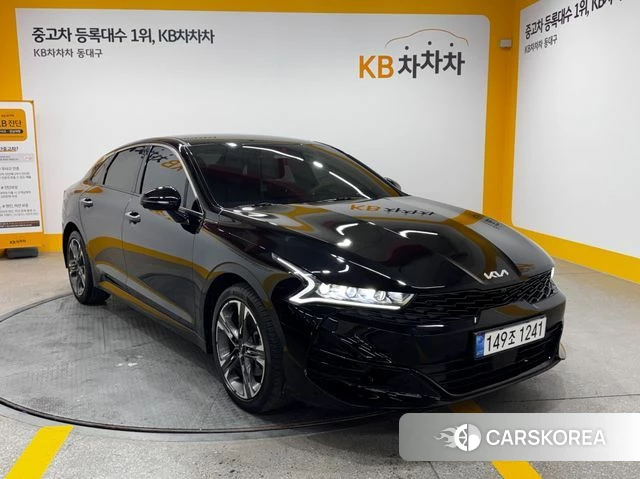 Kia K5 3rd generation 2022 Черный из Кореи