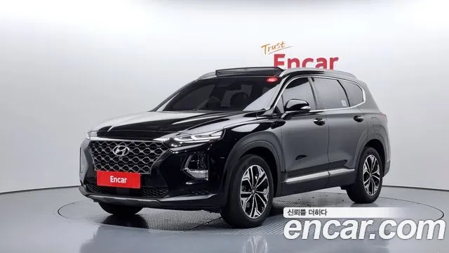 Hyundai Santa Fe TM 2018 Черный из Кореи