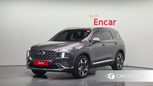 Hyundai The New Santa Fe 2021 Серый из Кореи