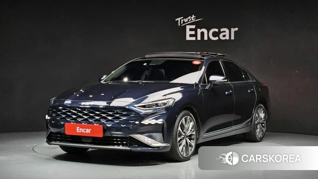 Kia K8 2021 Синий из Кореи