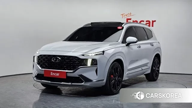 Hyundai The New Santa Fe 2021 Белый из Кореи