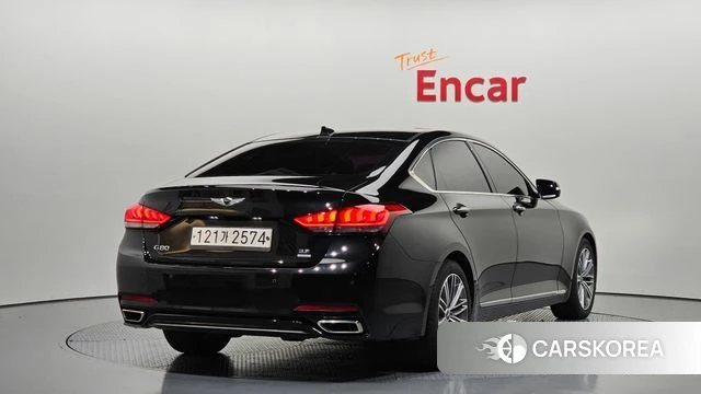 Genesis G80 2018 Черный из Кореи