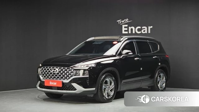 Hyundai The New Santa Fe 2021 Черный из Кореи
