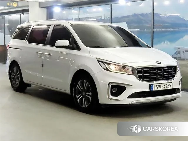 Kia The New Carnival 2018 Белый из Кореи