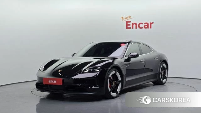 Porsche Taycan 2024 Черный из Кореи