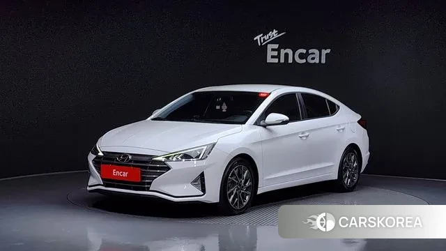 Hyundai The New Avante AD 2019 Белый из Кореи