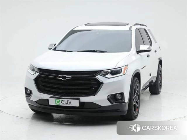 Chevrolet (GM Daewoo) Traverse 2021 Белый из Кореи