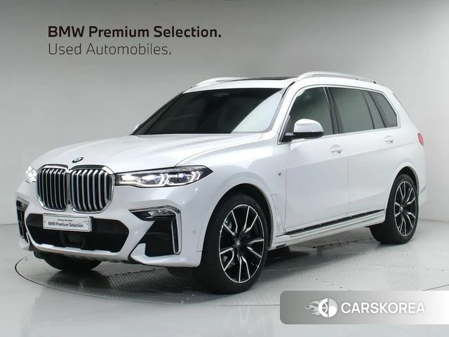BMW X7 (G07) 2022 Белый из Кореи