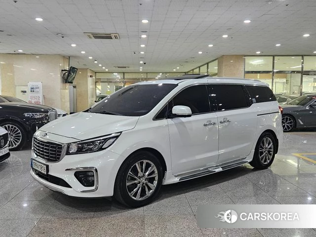 Kia The New Carnival 2019 Белый из Кореи