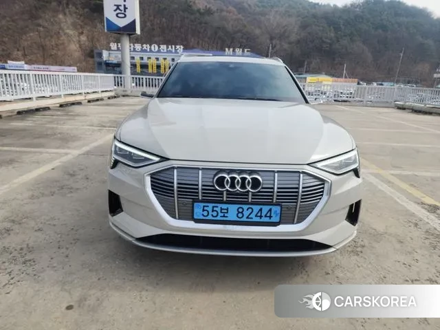 Audi e-Tron 2022 Жемчужный цвет из Кореи