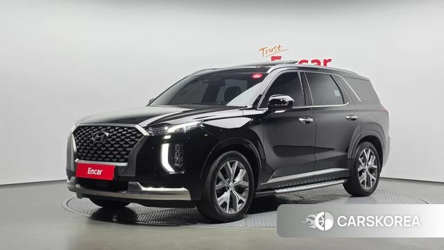Hyundai Palisade 2022 Черный из Кореи