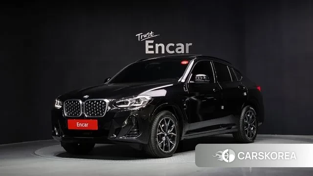 BMW X4 (G02) 2024 Черный из Кореи