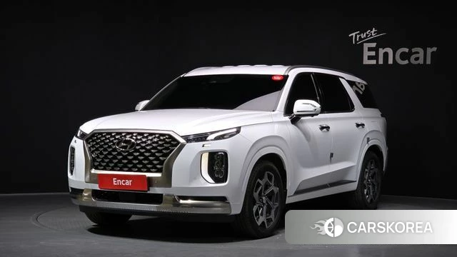 Hyundai Palisade 2022 Белый из Кореи