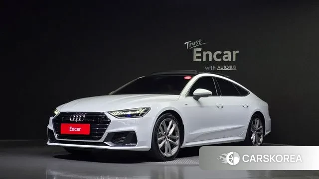 Audi A7 (4K) 2020 Белый из Кореи