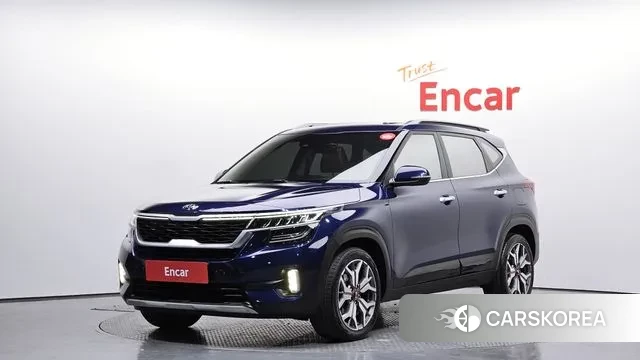 Kia Seltos 2020 Синий из Кореи
