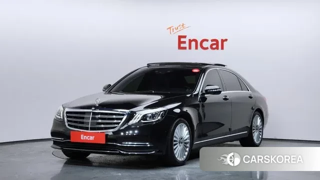 Mercedes-Benz S-Class W222 2019 Черный из Кореи