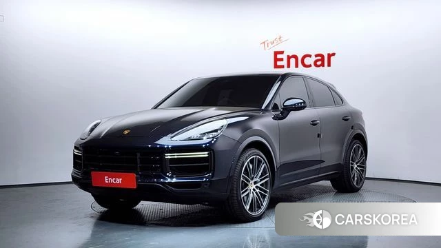 Porsche Cayenne (PO536) 2020 Синий из Кореи