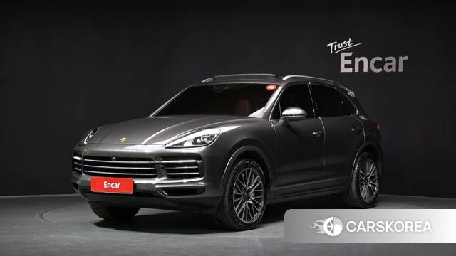 Porsche Cayenne (PO536) 2020 Серый из Кореи
