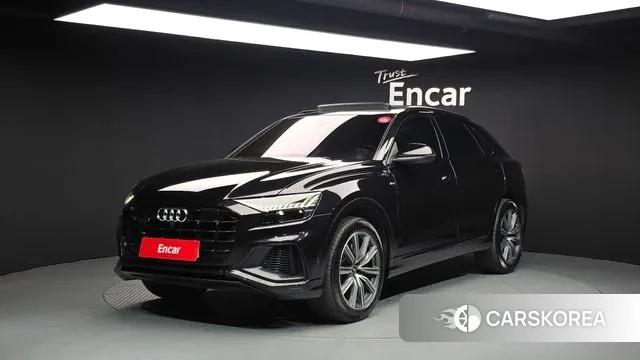 Audi Q8 (4M) 2021 Черный из Кореи