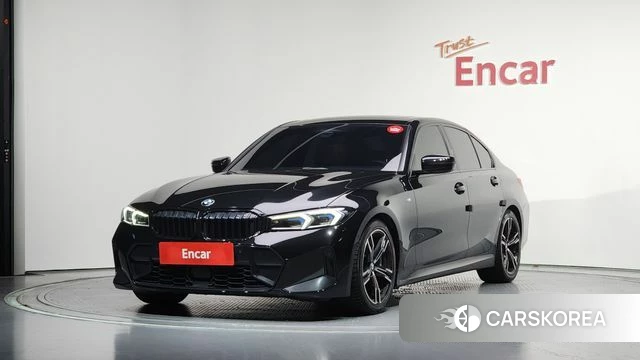 BMW 3 Series (G20) 2022 Черный из Кореи