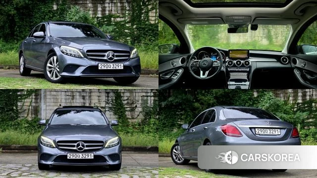 Mercedes-Benz C-Class W205 2020 Серый из Кореи
