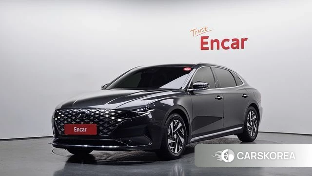 Hyundai The New Grandeur IG Hybrid 2020 Серый из Кореи