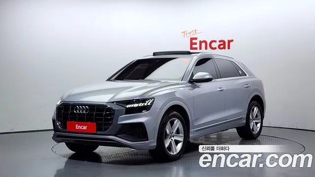 Audi Q8 (4M) 2021 Серебряный из Кореи