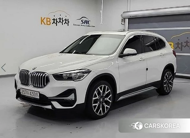 BMW X1 (F48) 2022 Белый из Кореи