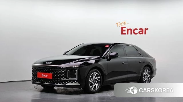 Hyundai Grandeur (GN7) 2023 Черный из Кореи