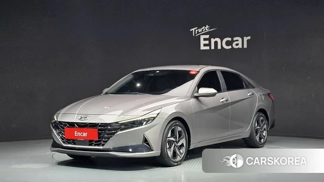 Hyundai Avante (CN7) 2020 Серый из Кореи