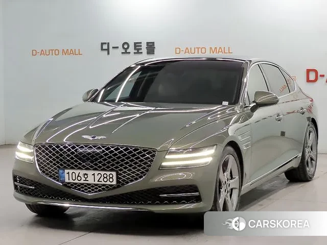 Genesis G80 (RG3) 2021 Светло-зеленый из Кореи