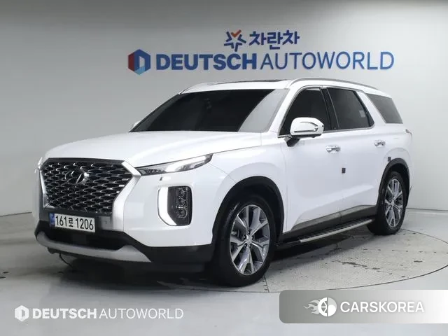 Hyundai Palisade 2019 Белый из Кореи