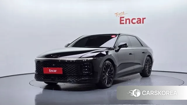 Hyundai Grandeur (GN7) 2023 Черный из Кореи