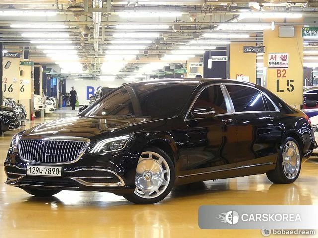 Mercedes-Benz S-Class W222 2020 Черный из Кореи