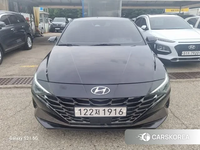 Hyundai Avante (CN7) 2020 Черный из Кореи