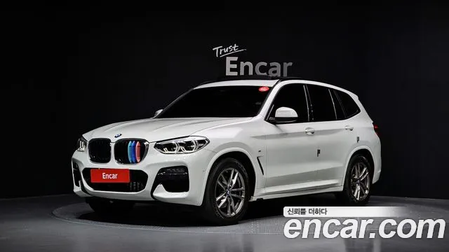 BMW X3 (G01) 2021 Белый из Кореи