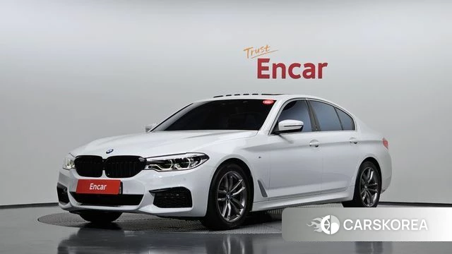 BMW 5 Series (G30) 2019 Белый из Кореи