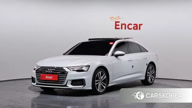 Audi A6 (C8) 2023 Белый из Кореи