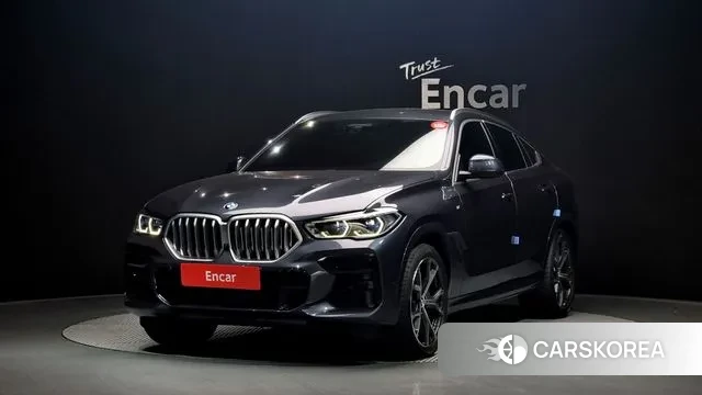 BMW X6 (G06) 2022 Серый из Кореи