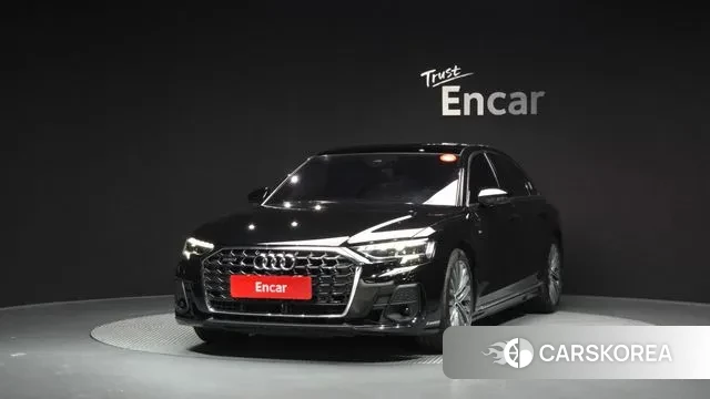 Audi A8 (D5) 2023 Черный из Кореи